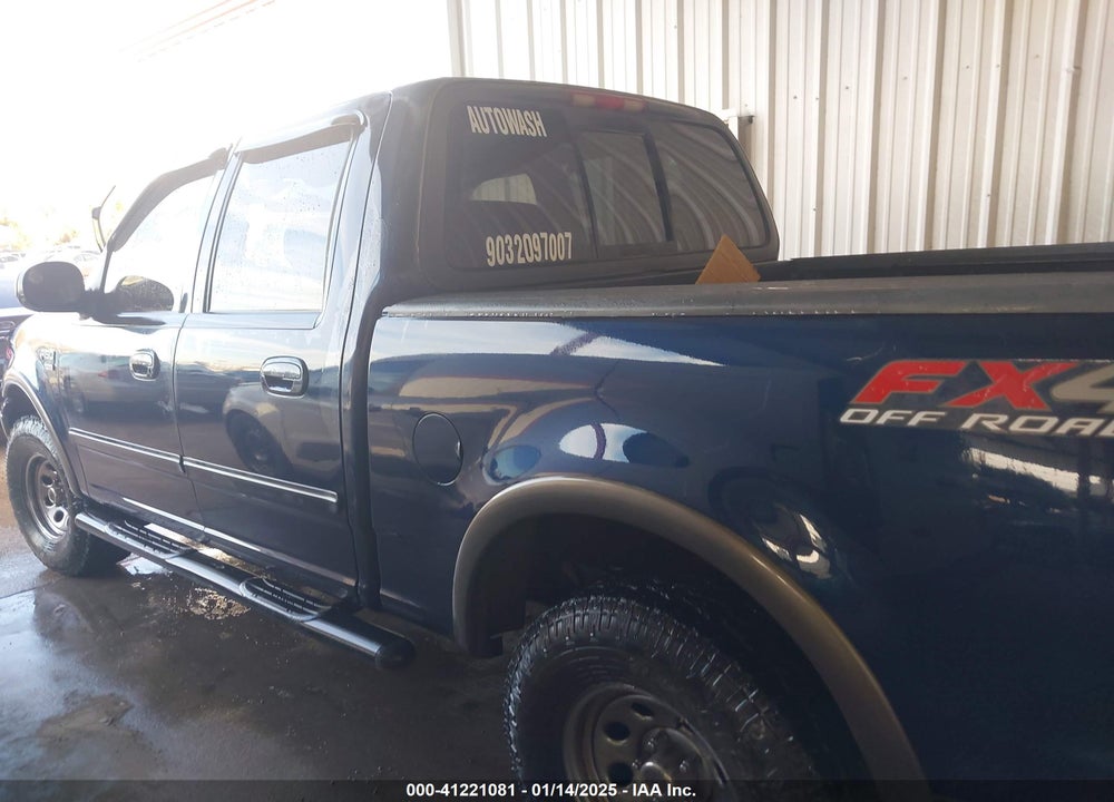 2003 FORD F-150 LARIAT/XLT VIN: 1FTRW08L13KA27866