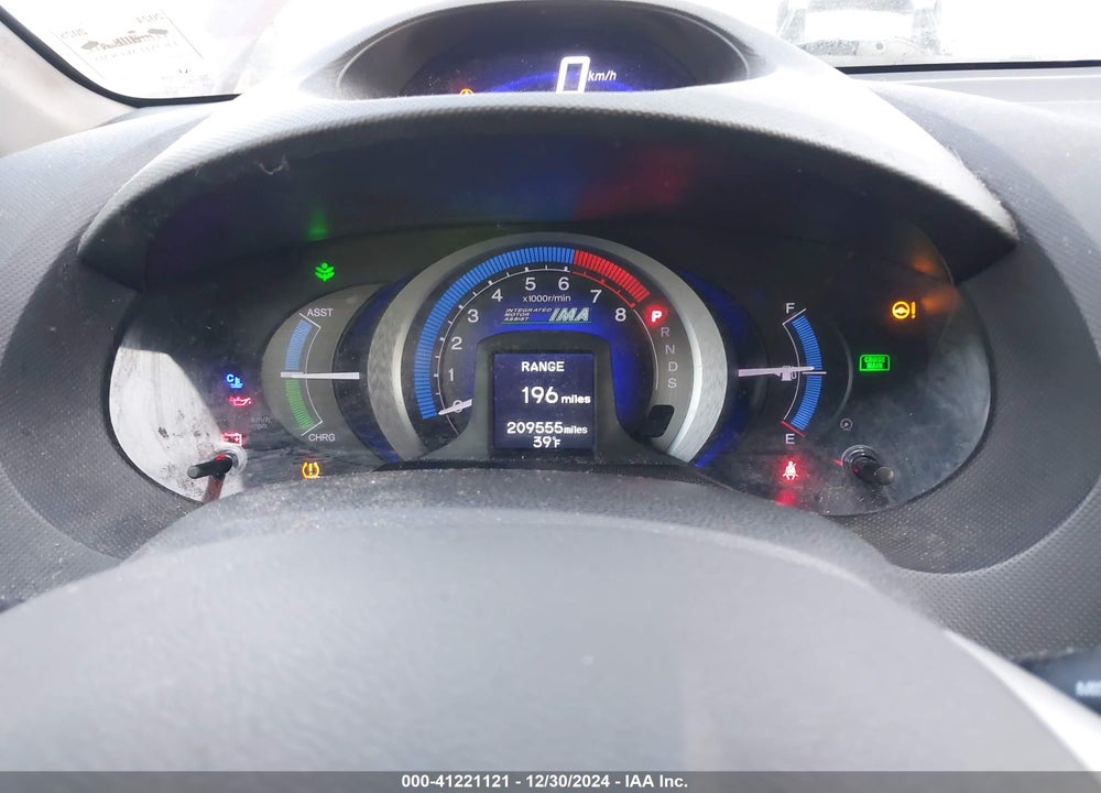 2011 HONDA INSIGHT EX VIN: JHMZE2H78BS002753