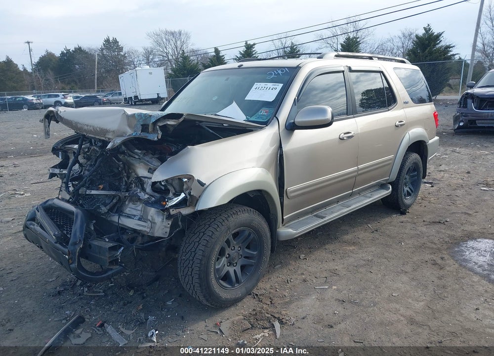 2004 TOYOTA SEQUOIA SR5 V8 VIN: 5TDBT44AX4S230660