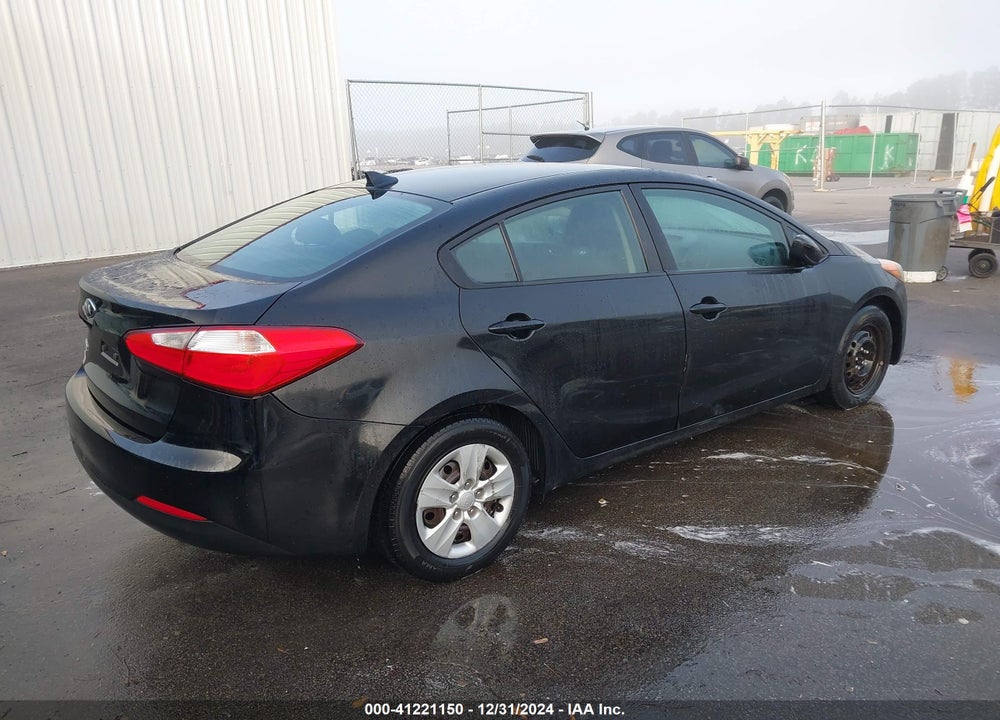 2016 KIA FORTE VIN: KNAFK4A6XG5603501