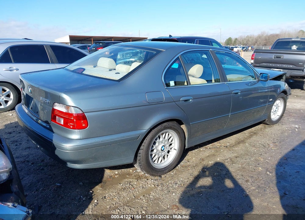 2002 BMW 525IA VIN: WBADT43472GY44039