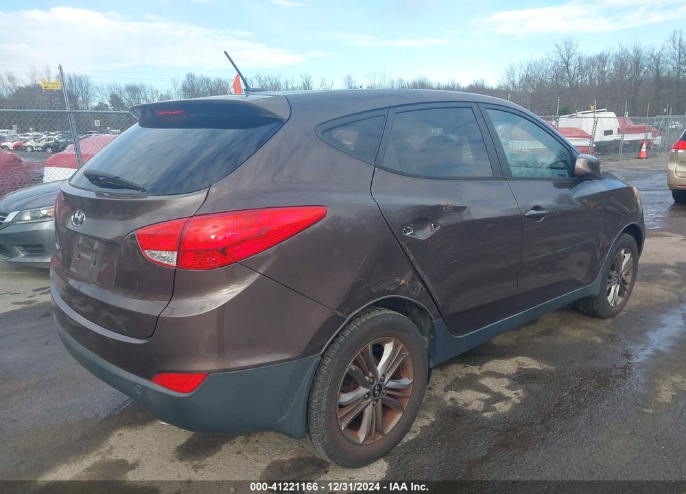 2014 HYUNDAI TUCSON GLS VIN: KM8JT3AF2EU926704