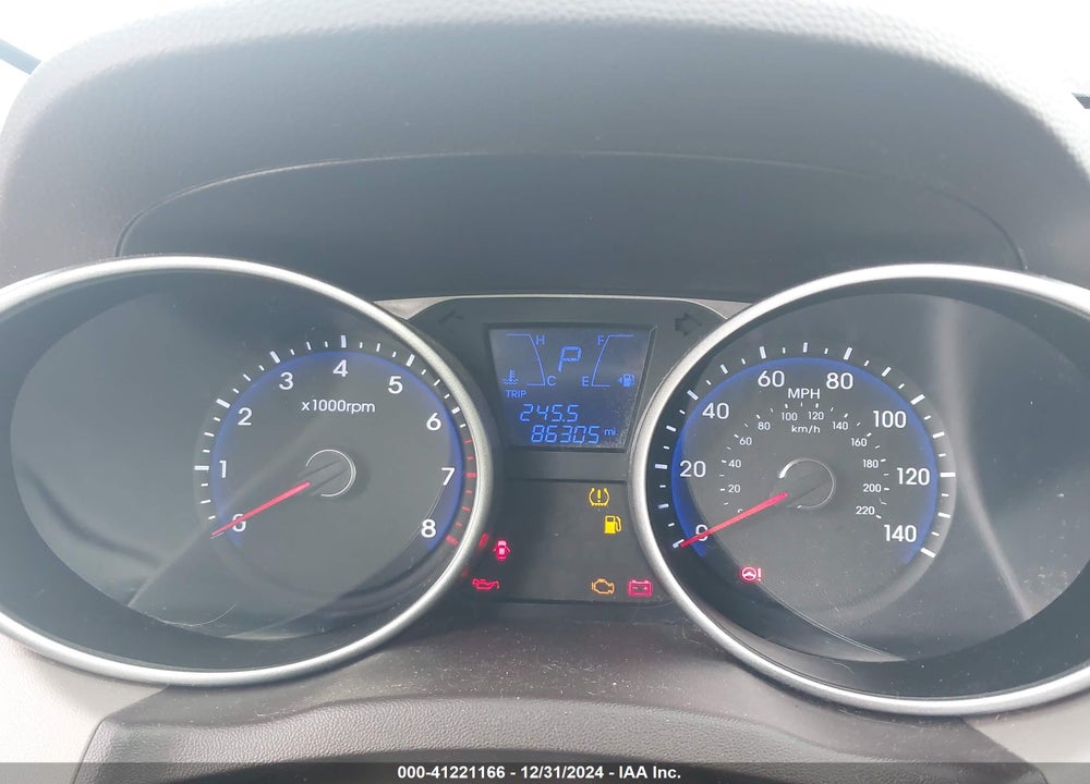 2014 HYUNDAI TUCSON GLS VIN: KM8JT3AF2EU926704