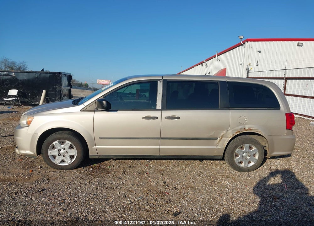 2013 DODGE GRAND CARAVAN AMERICAN VALUE PKG VIN: 2C4RDGBG5DR506076