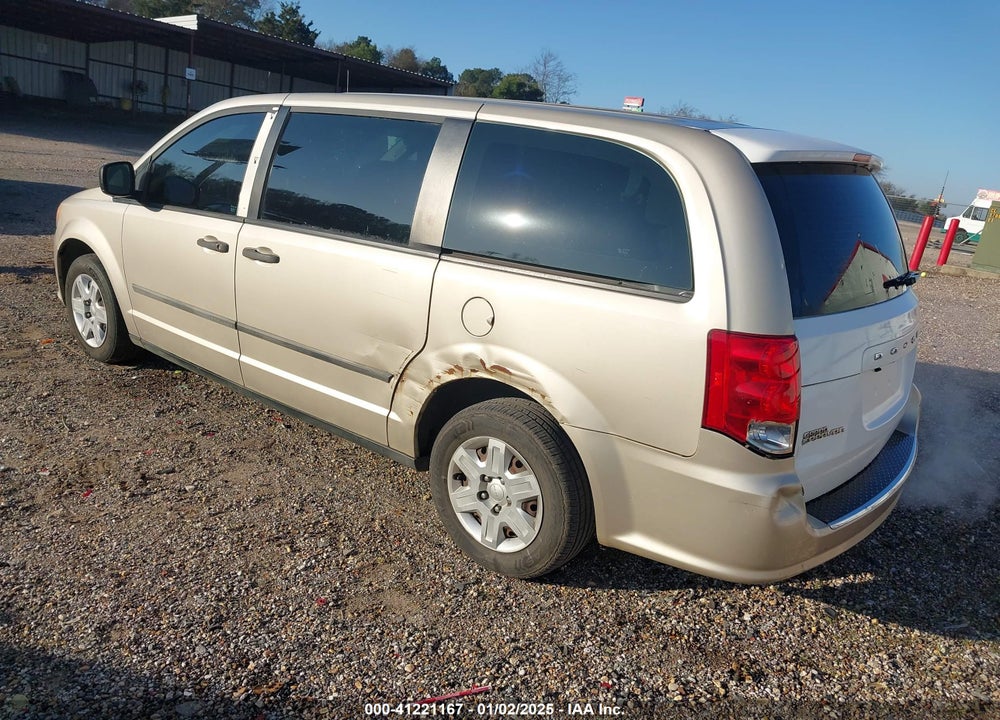 2013 DODGE GRAND CARAVAN AMERICAN VALUE PKG VIN: 2C4RDGBG5DR506076