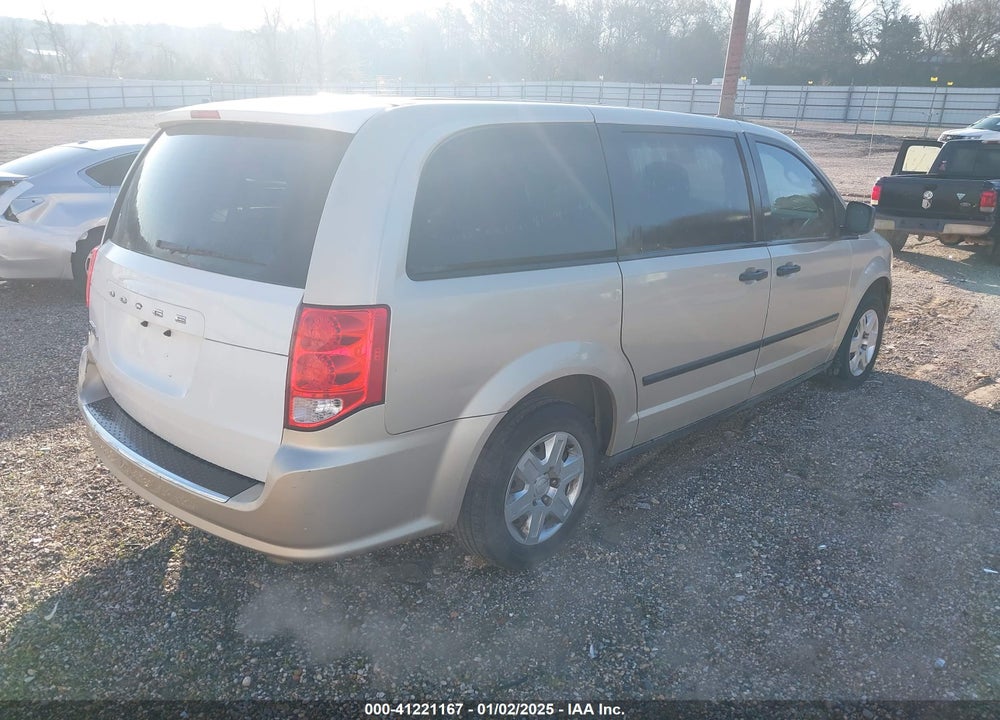 2013 DODGE GRAND CARAVAN AMERICAN VALUE PKG VIN: 2C4RDGBG5DR506076