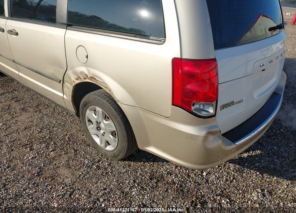 2013 DODGE GRAND CARAVAN AMERICAN VALUE PKG VIN: 2C4RDGBG5DR506076