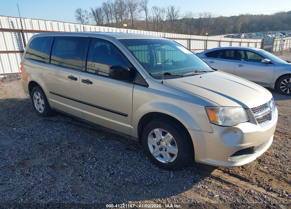 2013 DODGE GRAND CARAVAN AMERICAN VALUE PKG VIN: 2C4RDGBG5DR506076