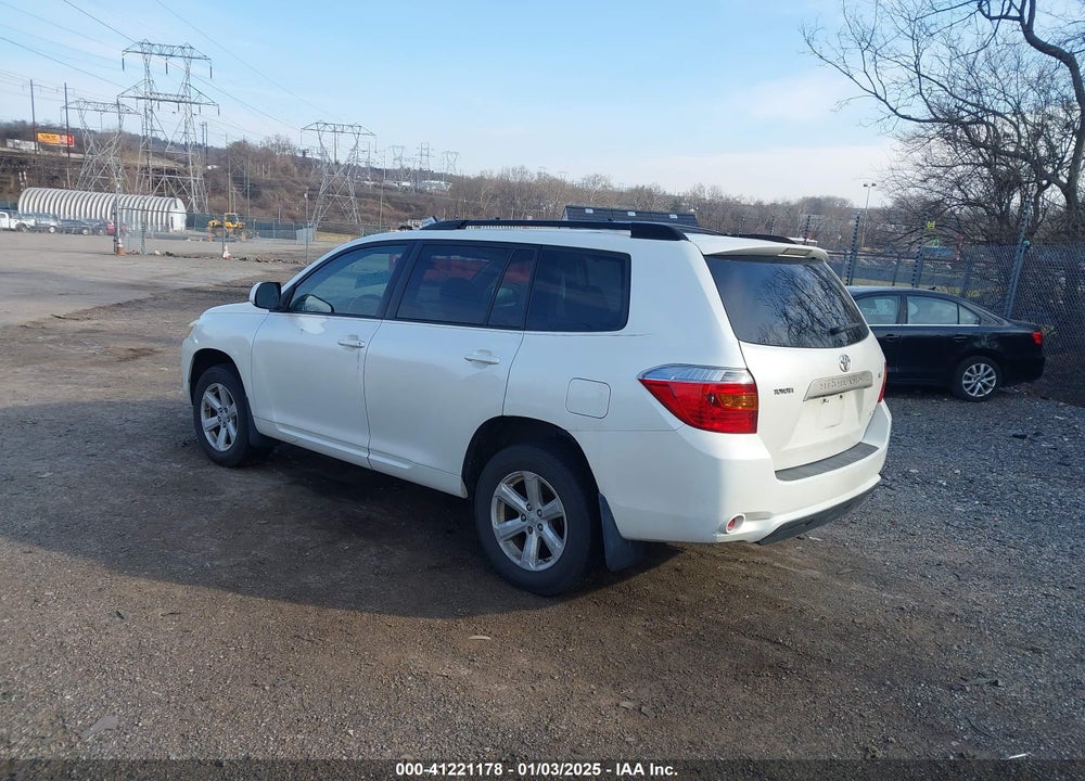 2008 TOYOTA HIGHLANDER VIN: JTEES41A582015555