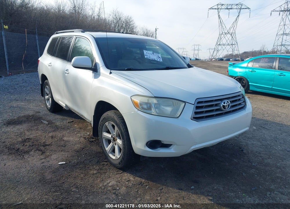2008 TOYOTA HIGHLANDER VIN: JTEES41A582015555