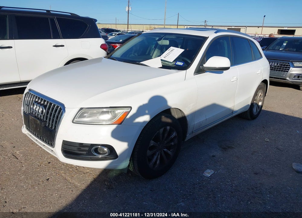 2013 AUDI Q5 2.0T PREMIUM VIN: WA1CFAFP7DA039619
