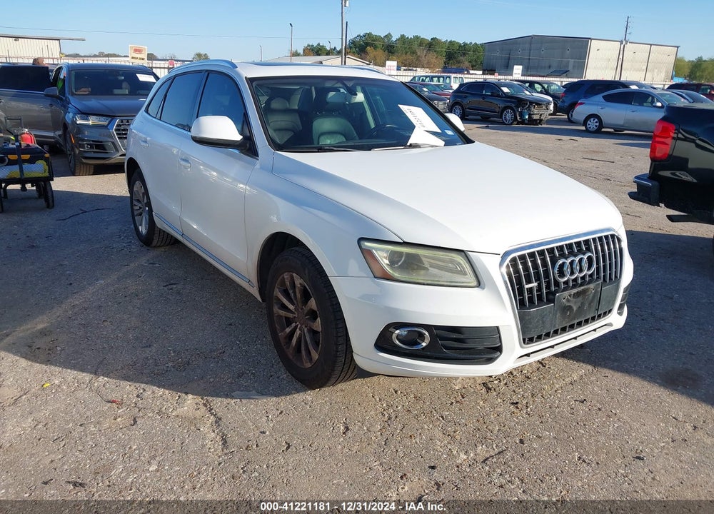 2013 AUDI Q5 2.0T PREMIUM VIN: WA1CFAFP7DA039619