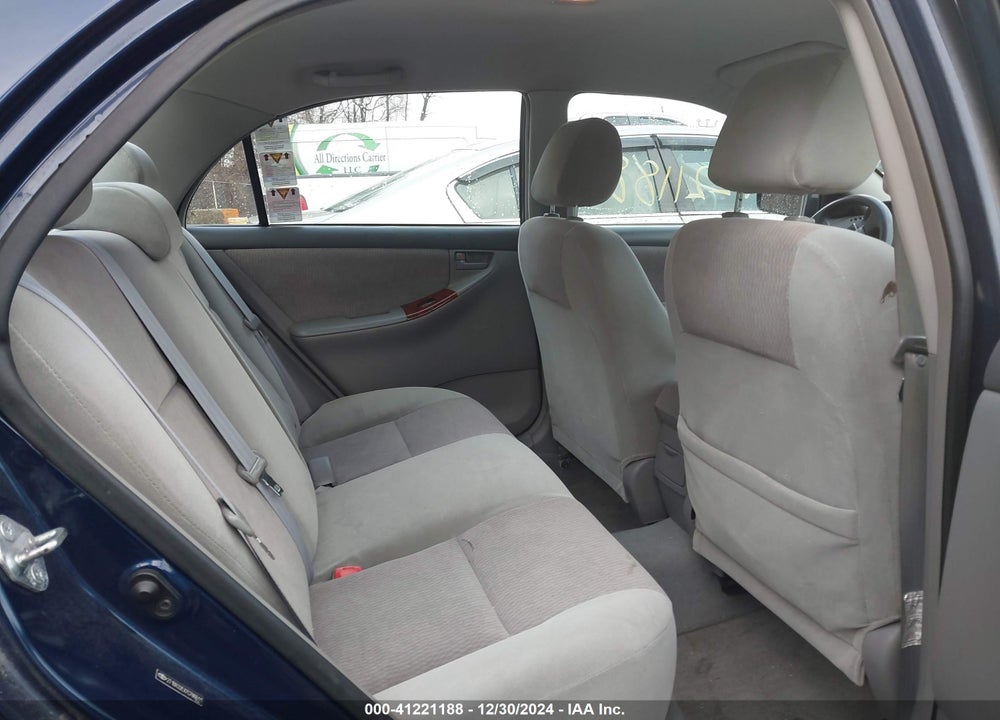 2007 TOYOTA COROLLA LE VIN: 2T1BR32EX7C786611