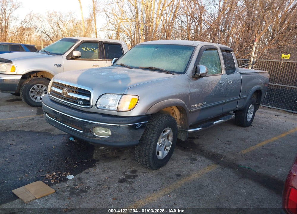 2002 TOYOTA TUNDRA SR5 V8 VIN: 5TBRT34142S279271