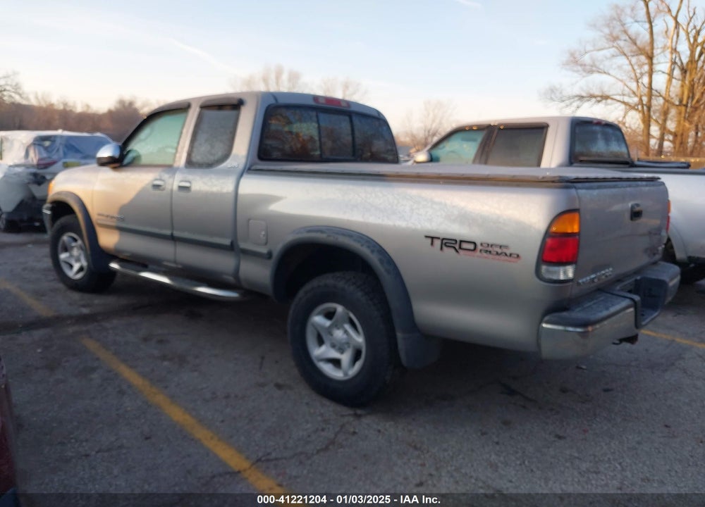 2002 TOYOTA TUNDRA SR5 V8 VIN: 5TBRT34142S279271
