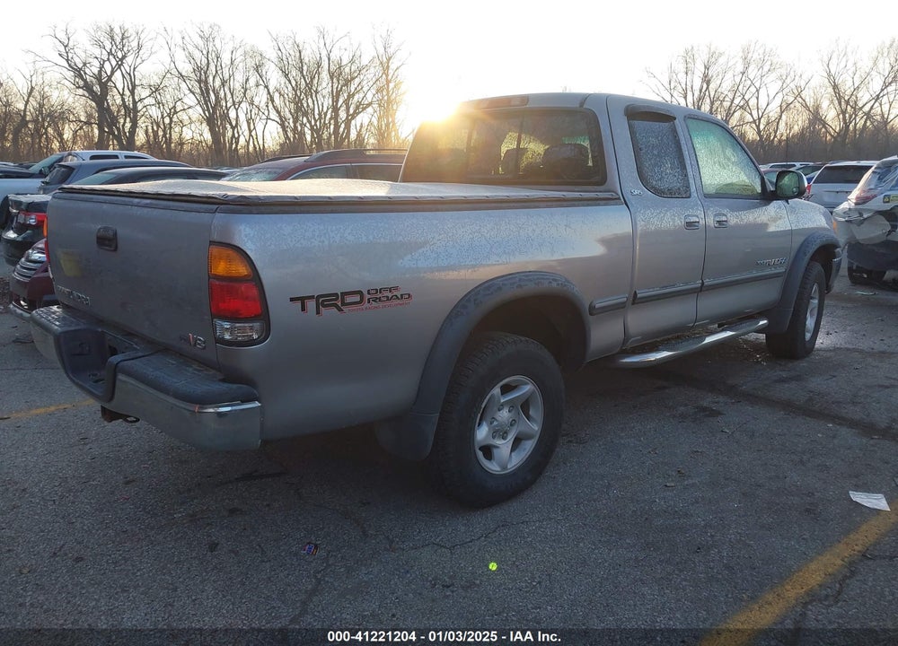 2002 TOYOTA TUNDRA SR5 V8 VIN: 5TBRT34142S279271