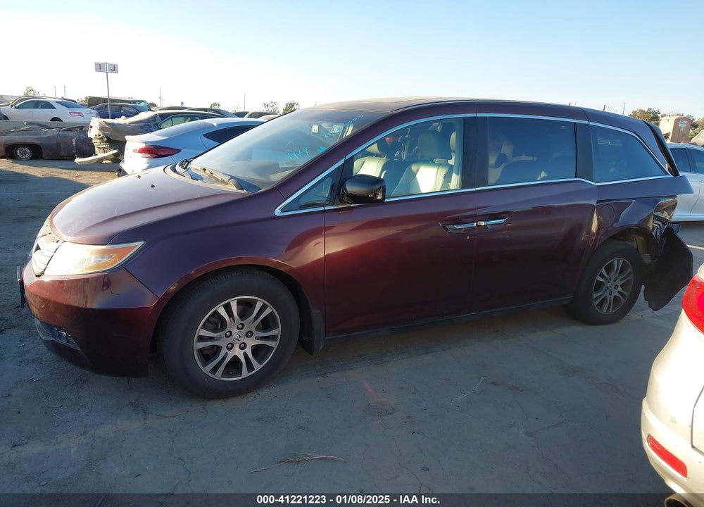 2012 HONDA ODYSSEY EX-L VIN: 5FNRL5H63CB138769