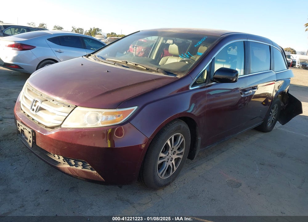 2012 HONDA ODYSSEY EX-L VIN: 5FNRL5H63CB138769