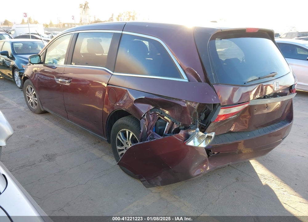 2012 HONDA ODYSSEY EX-L VIN: 5FNRL5H63CB138769