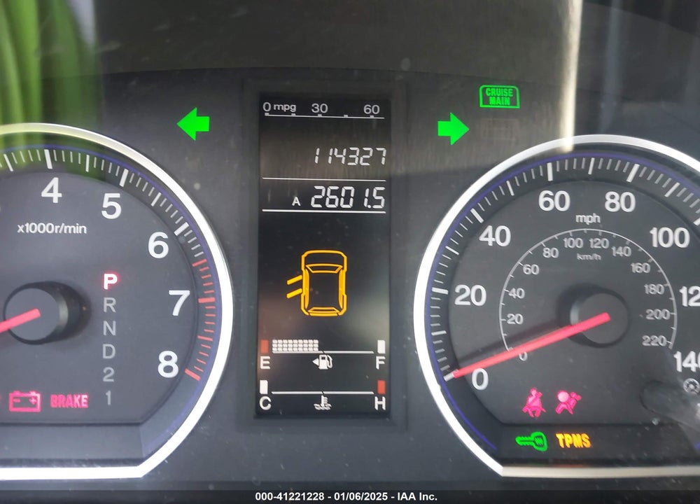 2007 HONDA CR-V LX VIN: JHLRE48317C056099