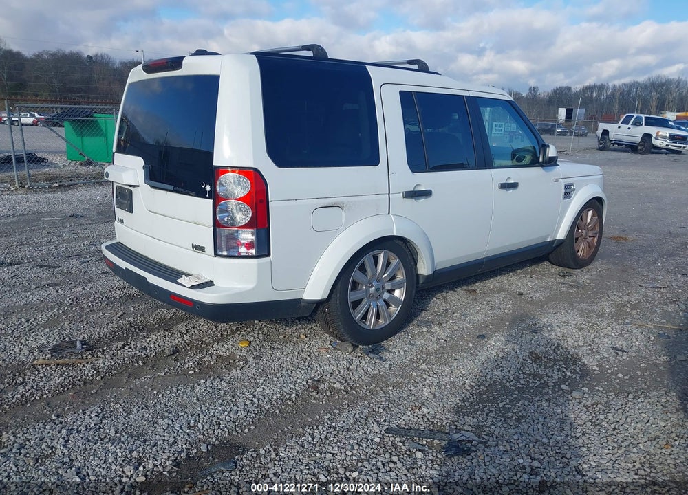 2012 LAND ROVER LR4 VIN: SALAK2D43CA650522