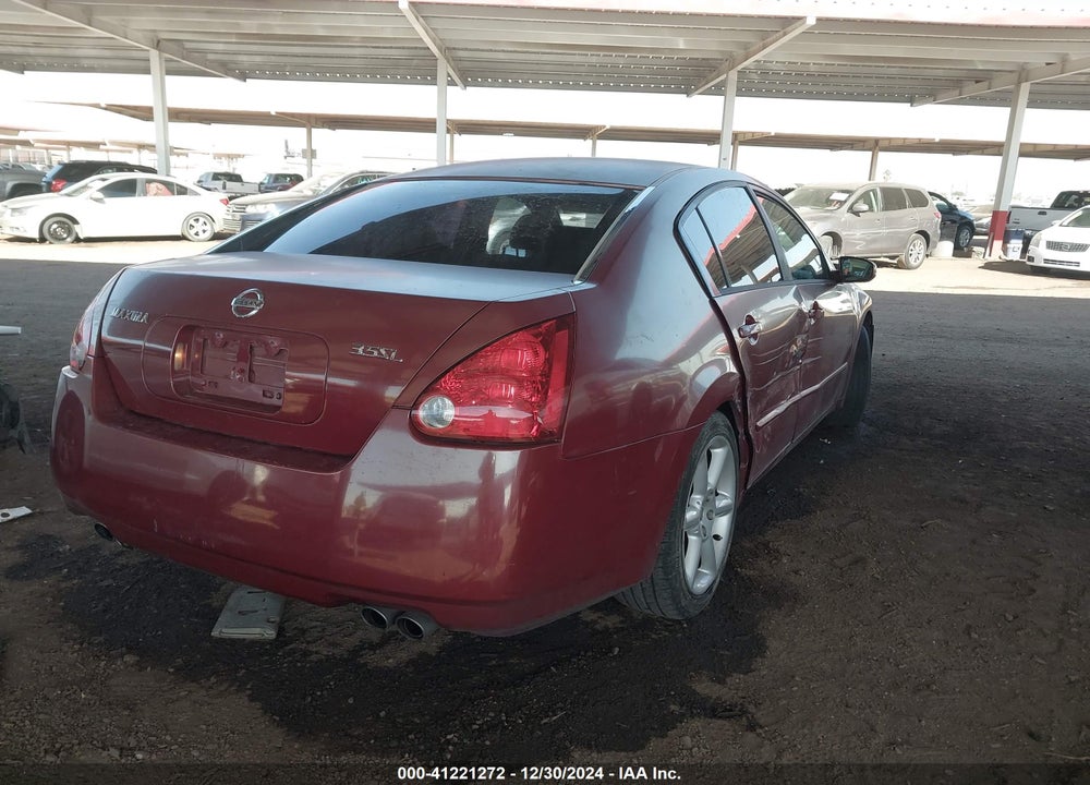 2005 NISSAN MAXIMA 3.5 SL VIN: 1N4BA41EX5C844484