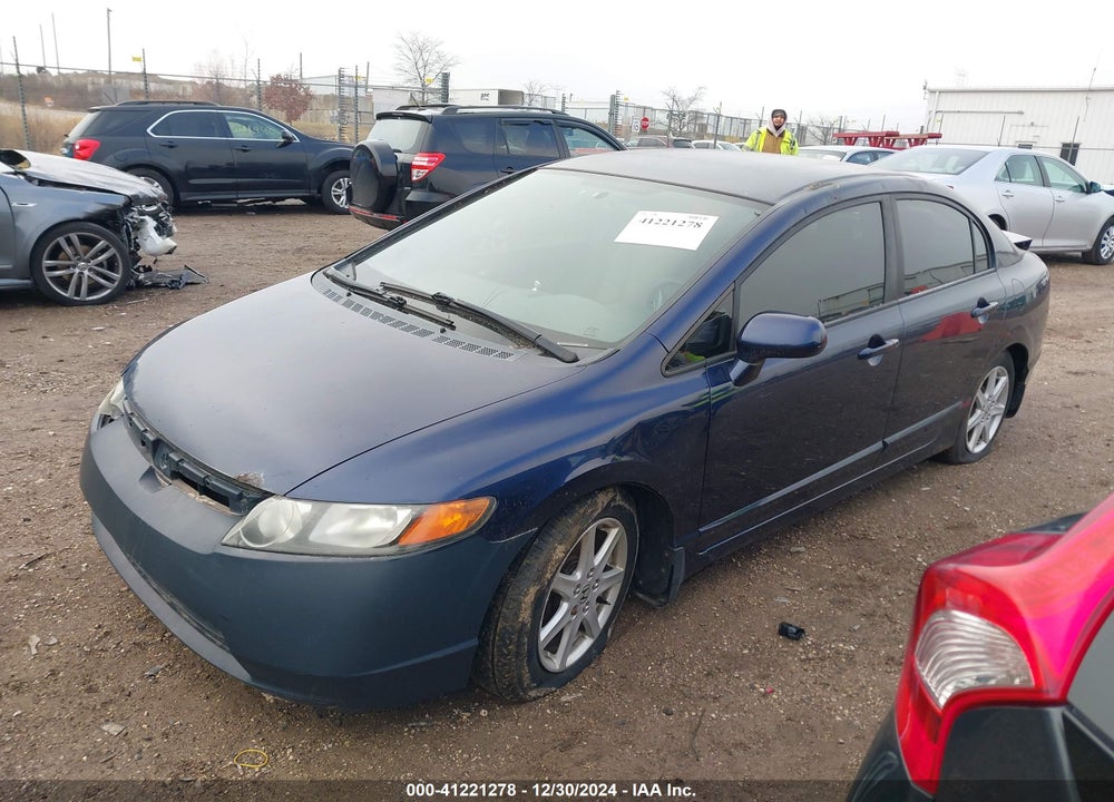 2006 HONDA CIVIC VIN: 1HGFA15506L072682