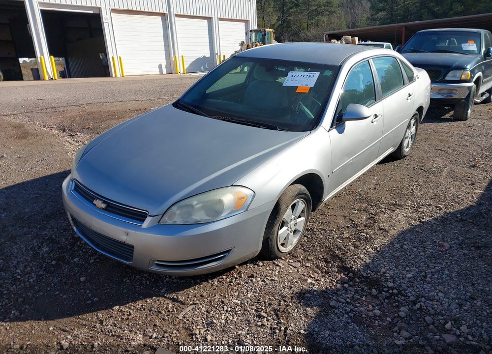 2007 CHEVROLET IMPALA LT VIN: 2G1WT58N579370075