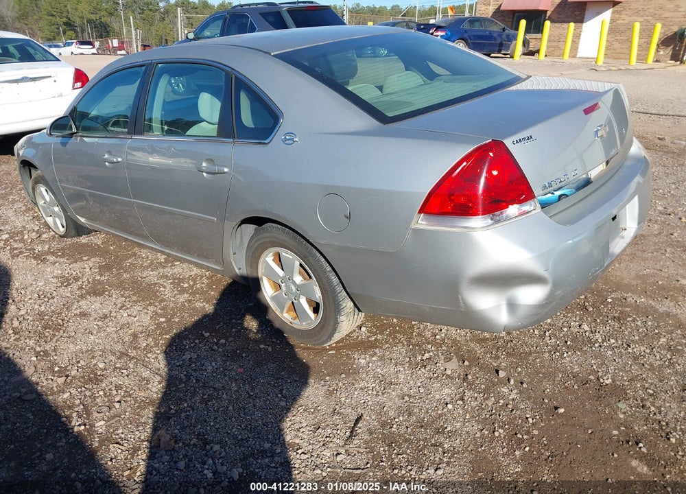 2007 CHEVROLET IMPALA LT VIN: 2G1WT58N579370075