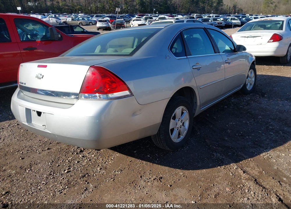2007 CHEVROLET IMPALA LT VIN: 2G1WT58N579370075