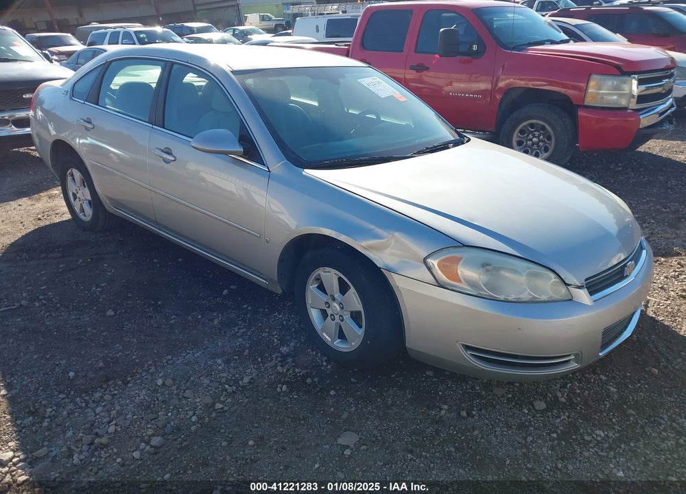 2007 CHEVROLET IMPALA LT VIN: 2G1WT58N579370075