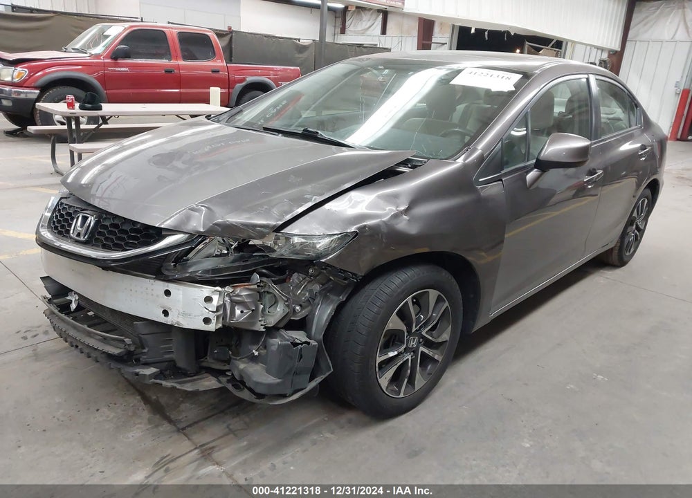2013 HONDA CIVIC VIN: 19XFB2F81DE042705