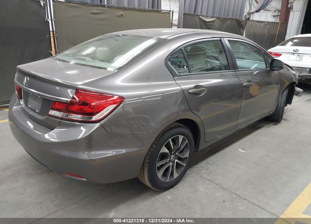 2013 HONDA CIVIC VIN: 19XFB2F81DE042705