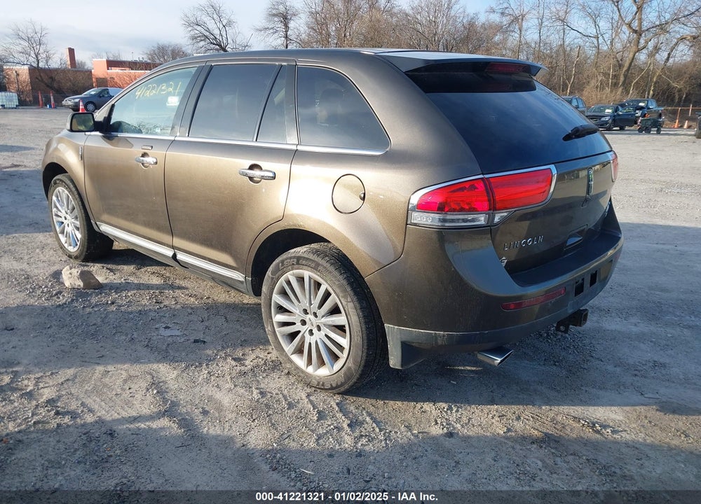2011 LINCOLN MKX VIN: 2LMDJ8JK2BBJ22986