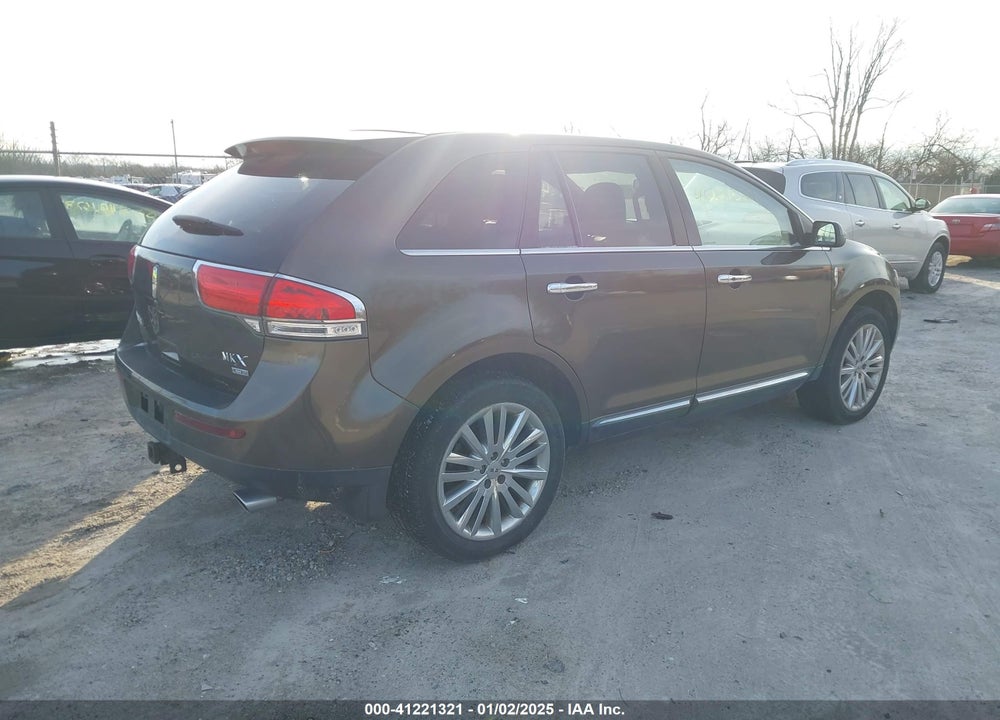 2011 LINCOLN MKX VIN: 2LMDJ8JK2BBJ22986