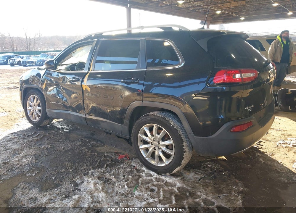 2016 JEEP CHEROKEE LIMITED VIN: 1C4PJMDB6GW261543