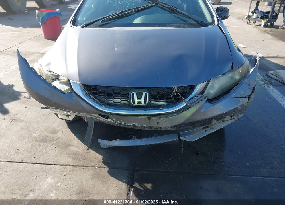 2014 HONDA CIVIC LX VIN: 19XFB2F52EE244833