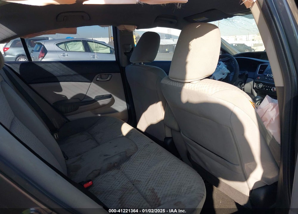2014 HONDA CIVIC LX VIN: 19XFB2F52EE244833
