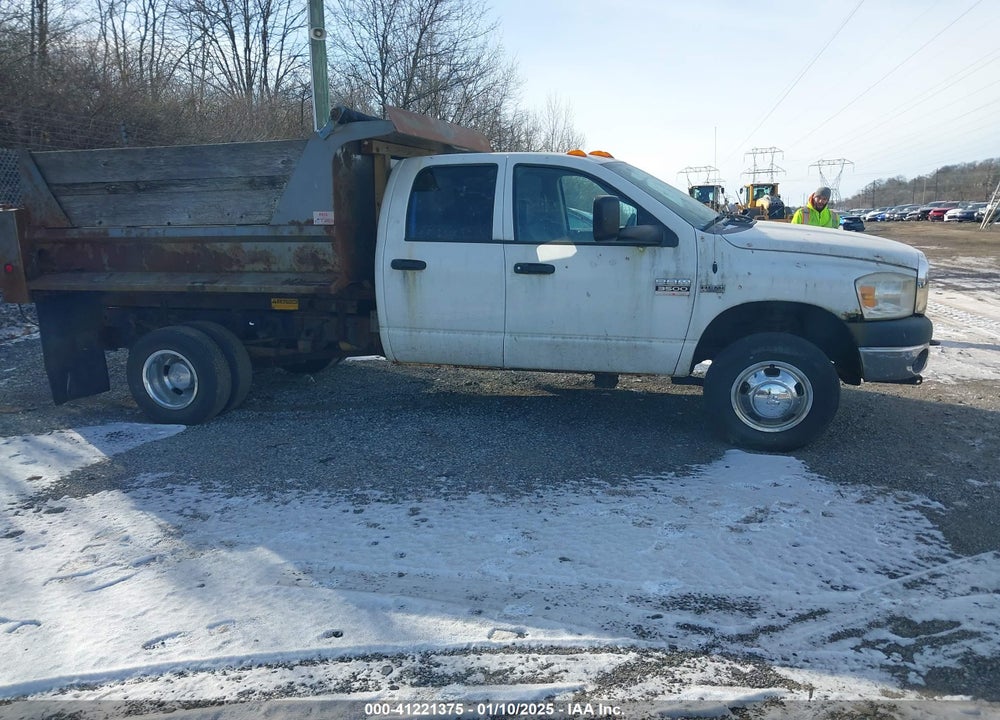 2007 DODGE RAM 3500 HD CHASSIS ST/SLT/LARAMIE VIN: 3D6WH48D77G787854