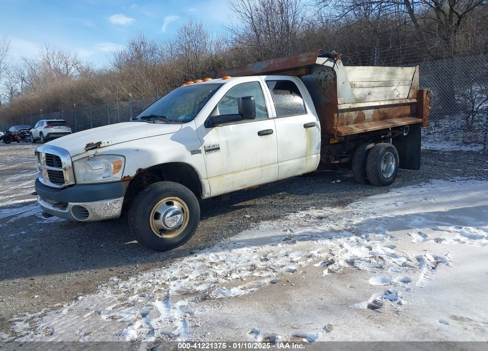 2007 DODGE RAM 3500 HD CHASSIS ST/SLT/LARAMIE VIN: 3D6WH48D77G787854