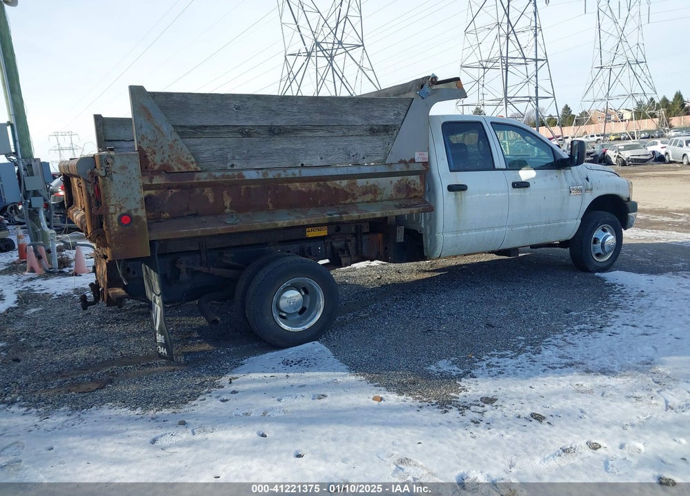 2007 DODGE RAM 3500 HD CHASSIS ST/SLT/LARAMIE VIN: 3D6WH48D77G787854