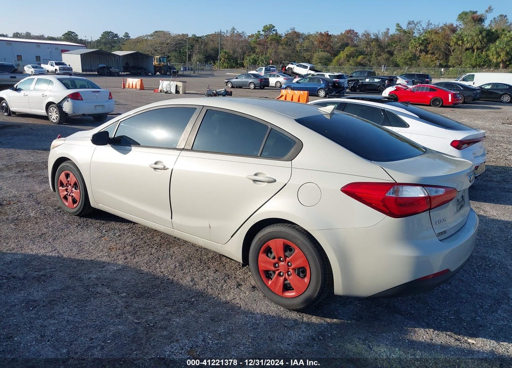 2014 KIA FORTE LX VIN: KNAFK4A6XE5253025