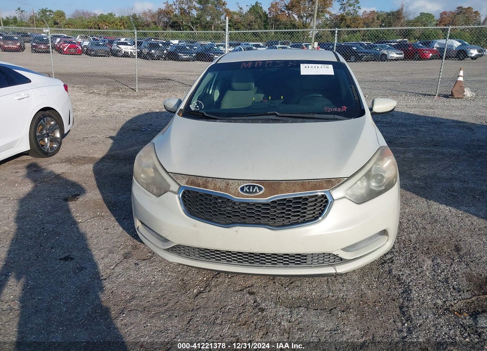 2014 KIA FORTE LX VIN: KNAFK4A6XE5253025
