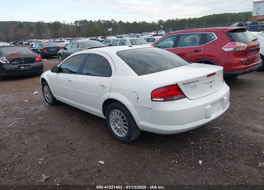 2006 CHRYSLER SEBRING VIN: 1C3EL46X06N226712