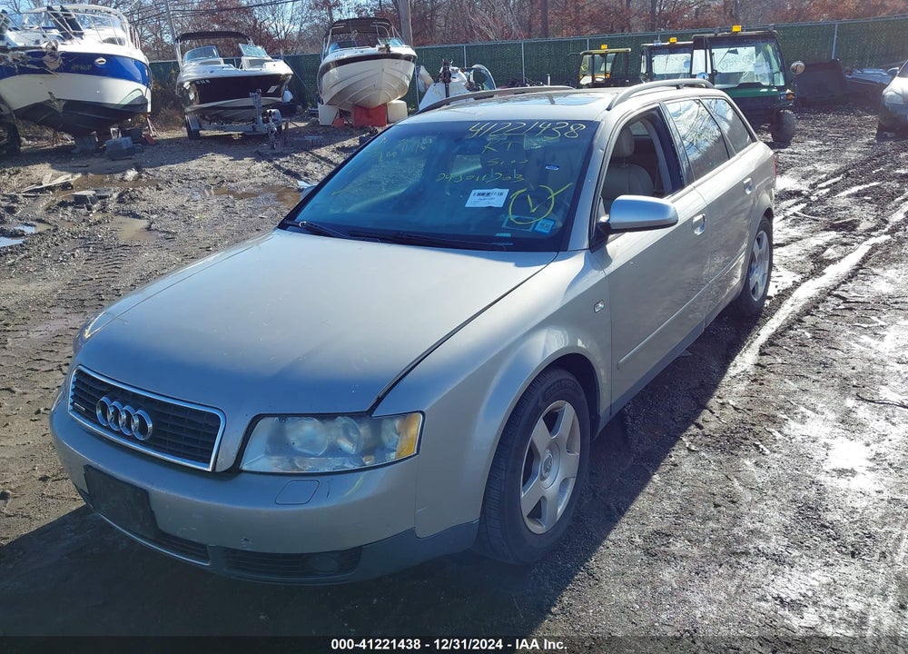 2003 AUDI A4 1.8T AVANT VIN: WAUVC68E93A244905