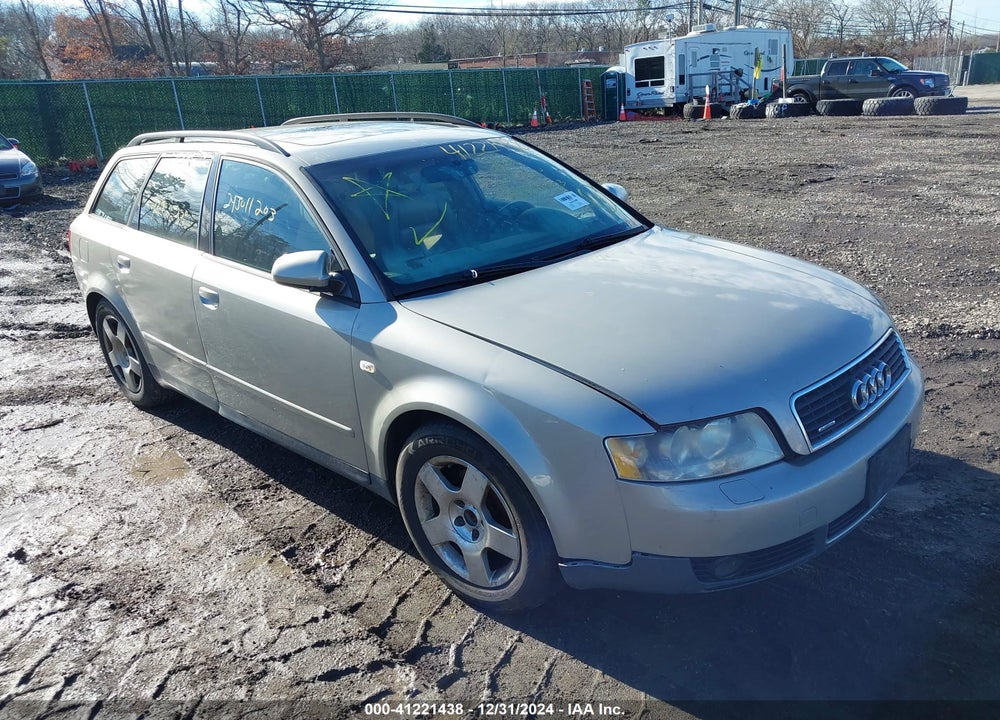 2003 AUDI A4 1.8T AVANT VIN: WAUVC68E93A244905
