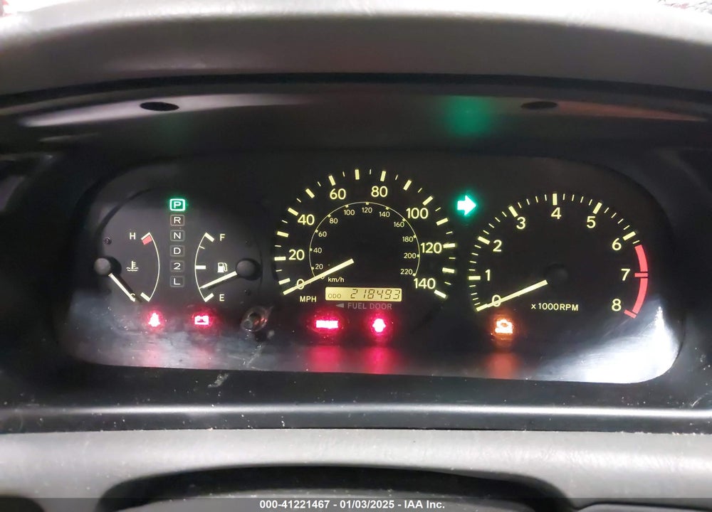 2001 TOYOTA CAMRY LE VIN: JT2BG22K110553989