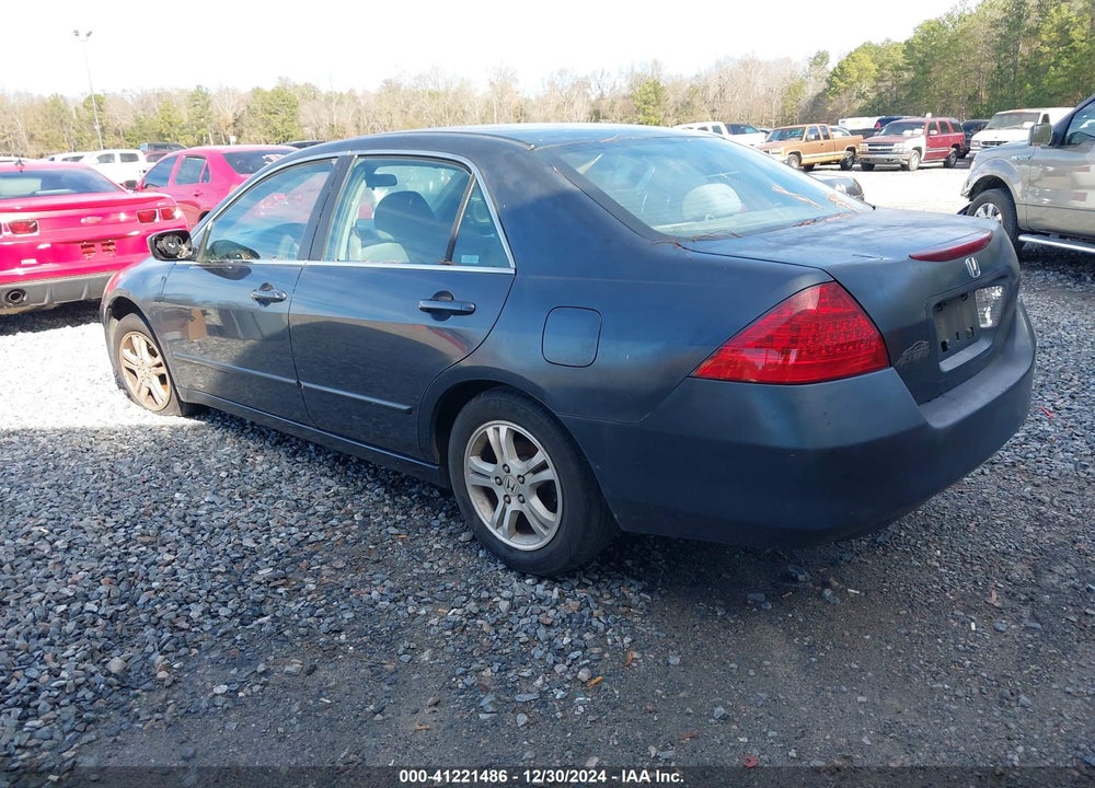 2007 HONDA ACCORD 2.4 SE VIN: 1HGCM56327A220181