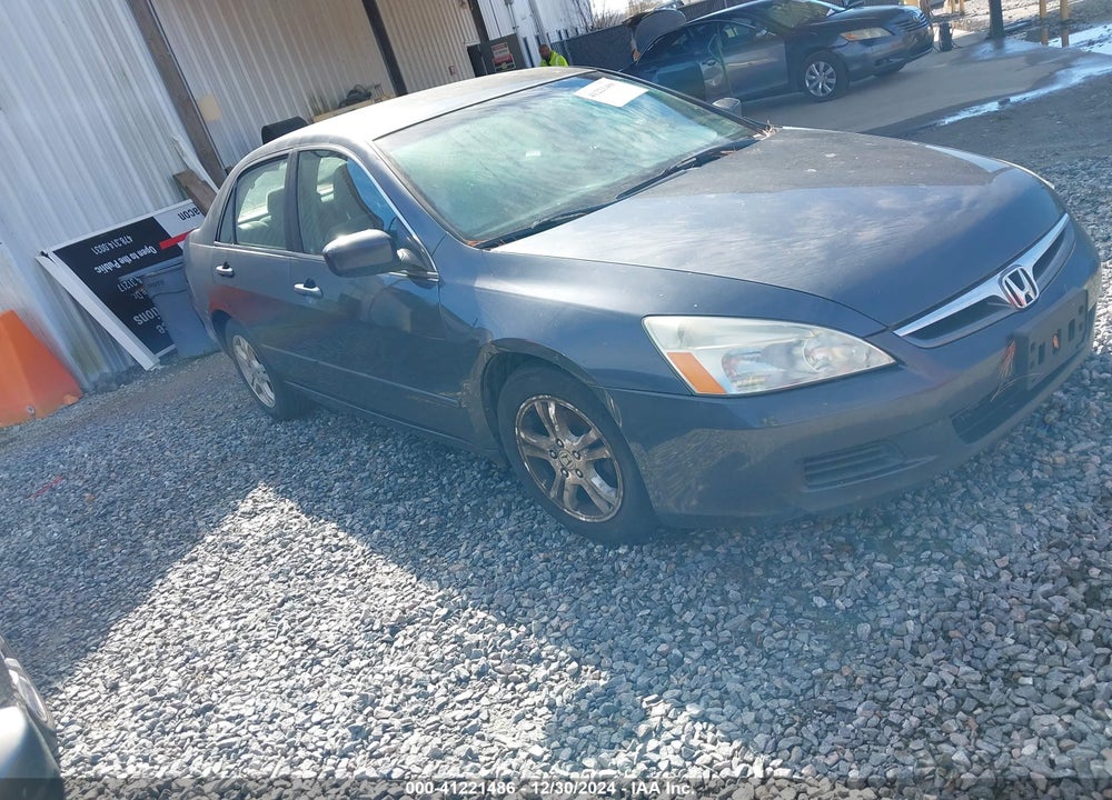 2007 HONDA ACCORD 2.4 SE VIN: 1HGCM56327A220181