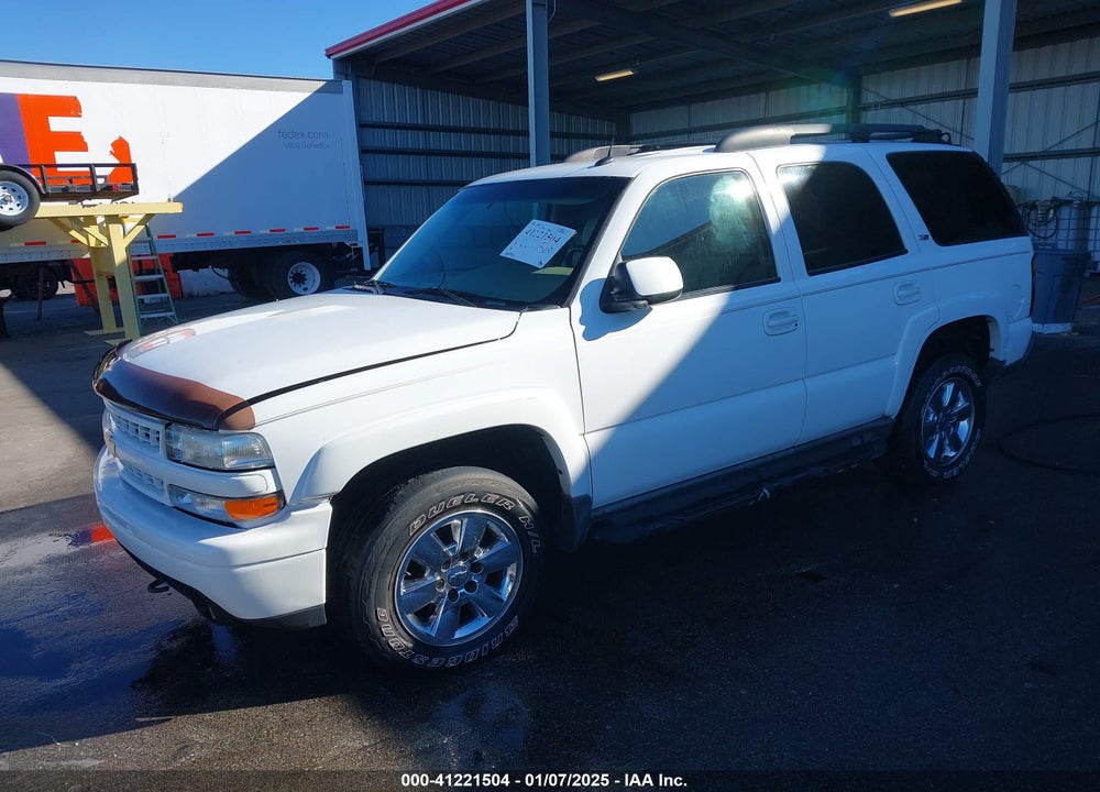 2005 CHEVROLET TAHOE K1500 VIN: 1GNEK13T85R155515